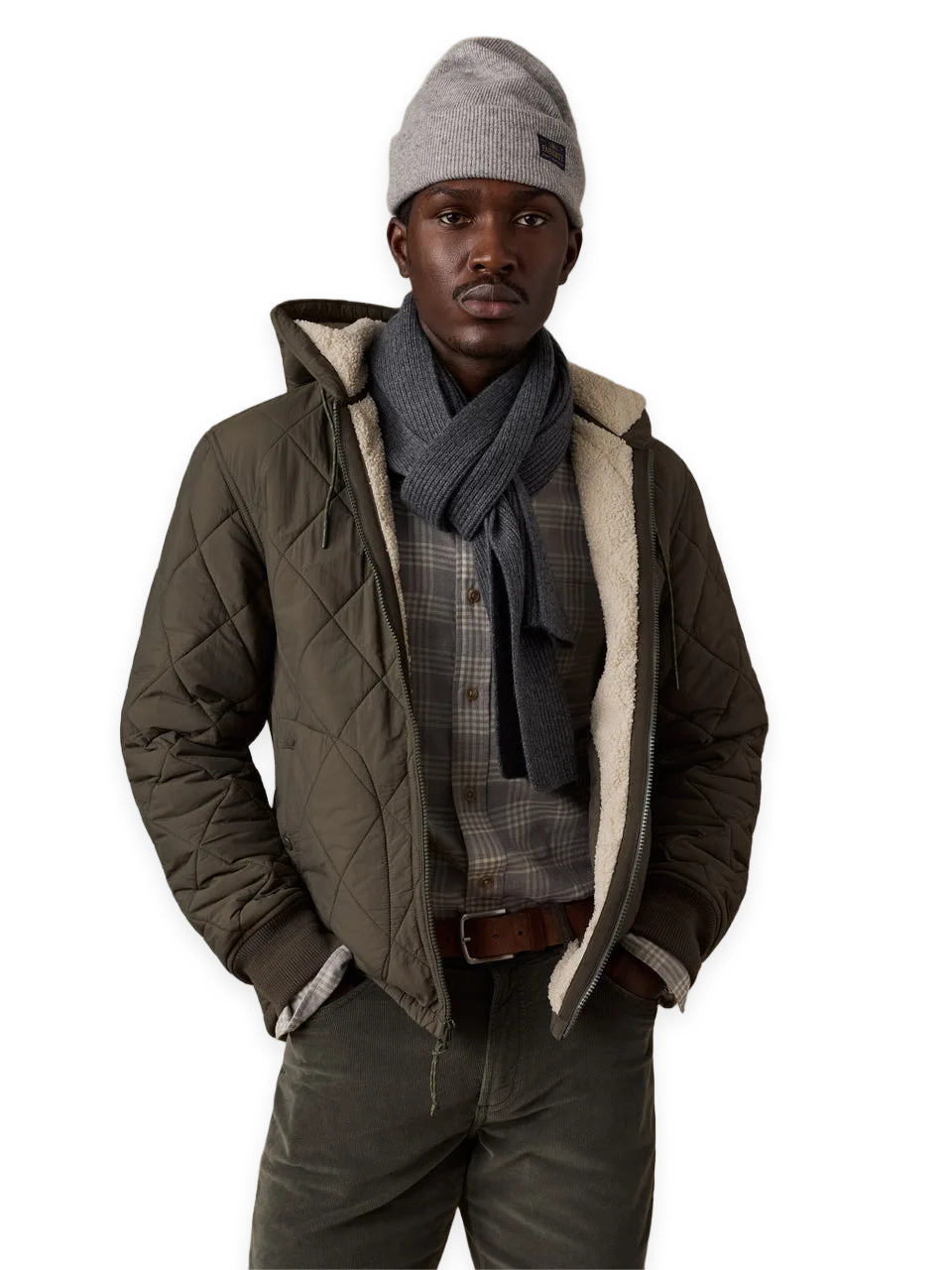Faherty Quilted Hooded Jacket