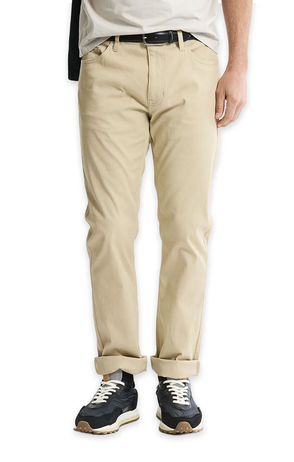 Jachs NY Cotton Silk Blend Stretch 5-Pocket Pants