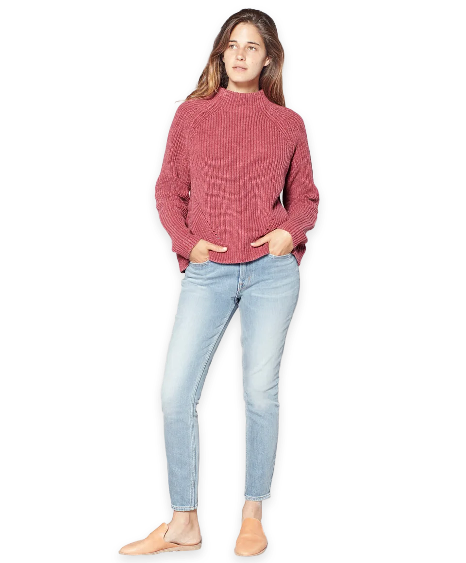 Outerknown Water-Less Mock Neck · Outerworn