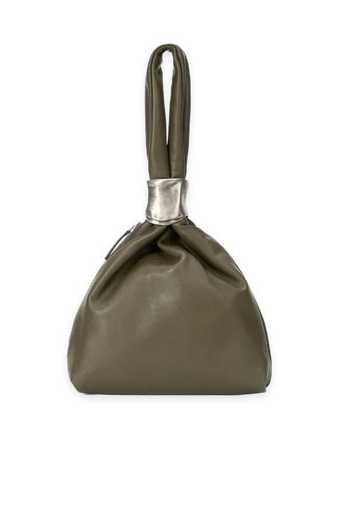 Staud Aurelia Cuff Bag · Martini
