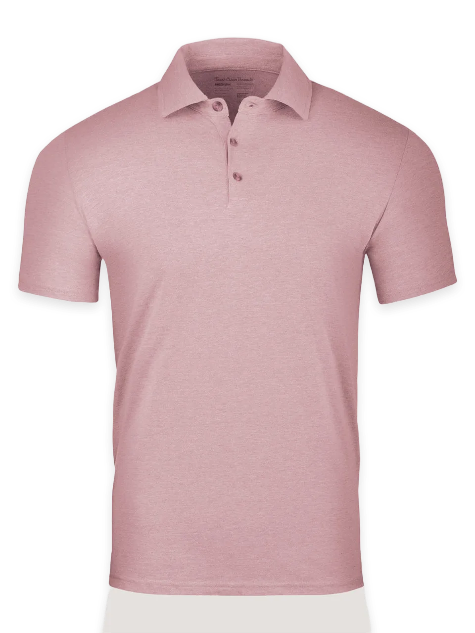 Fresh Clean Threads Chalk Pink Torrey Polo