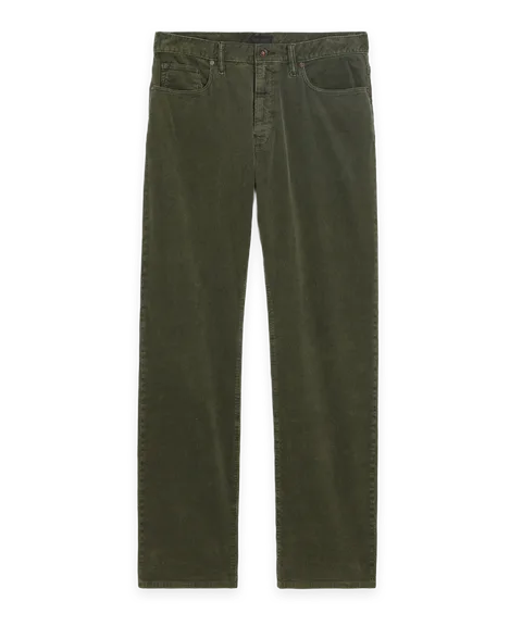 Todd Snyder Straight Fit 5-Pocket Corduroy Pant