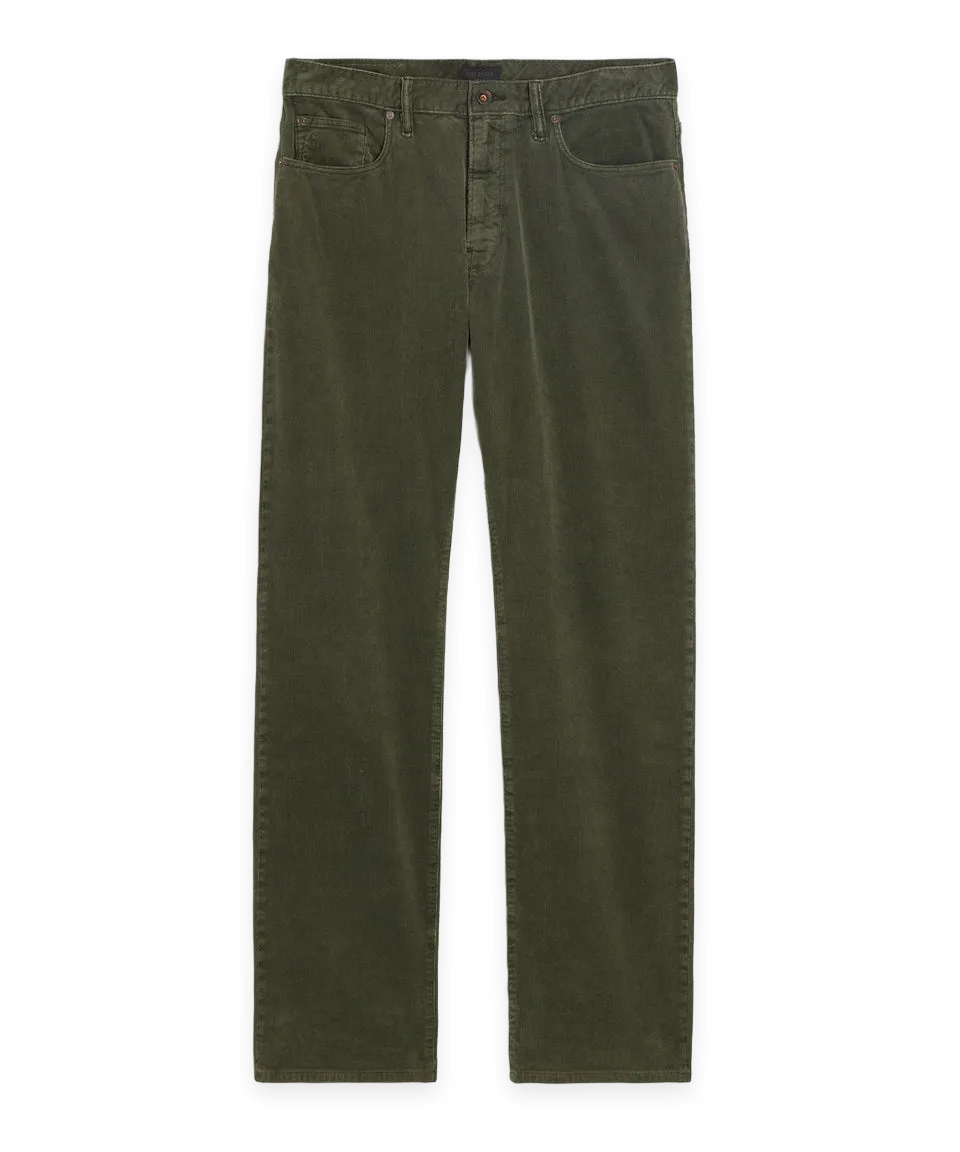 Todd Snyder Straight Fit 5-Pocket Corduroy Pant