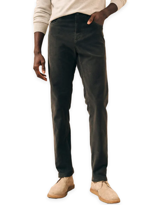 Faherty Stretch Corduroy 5-Pocket (32")