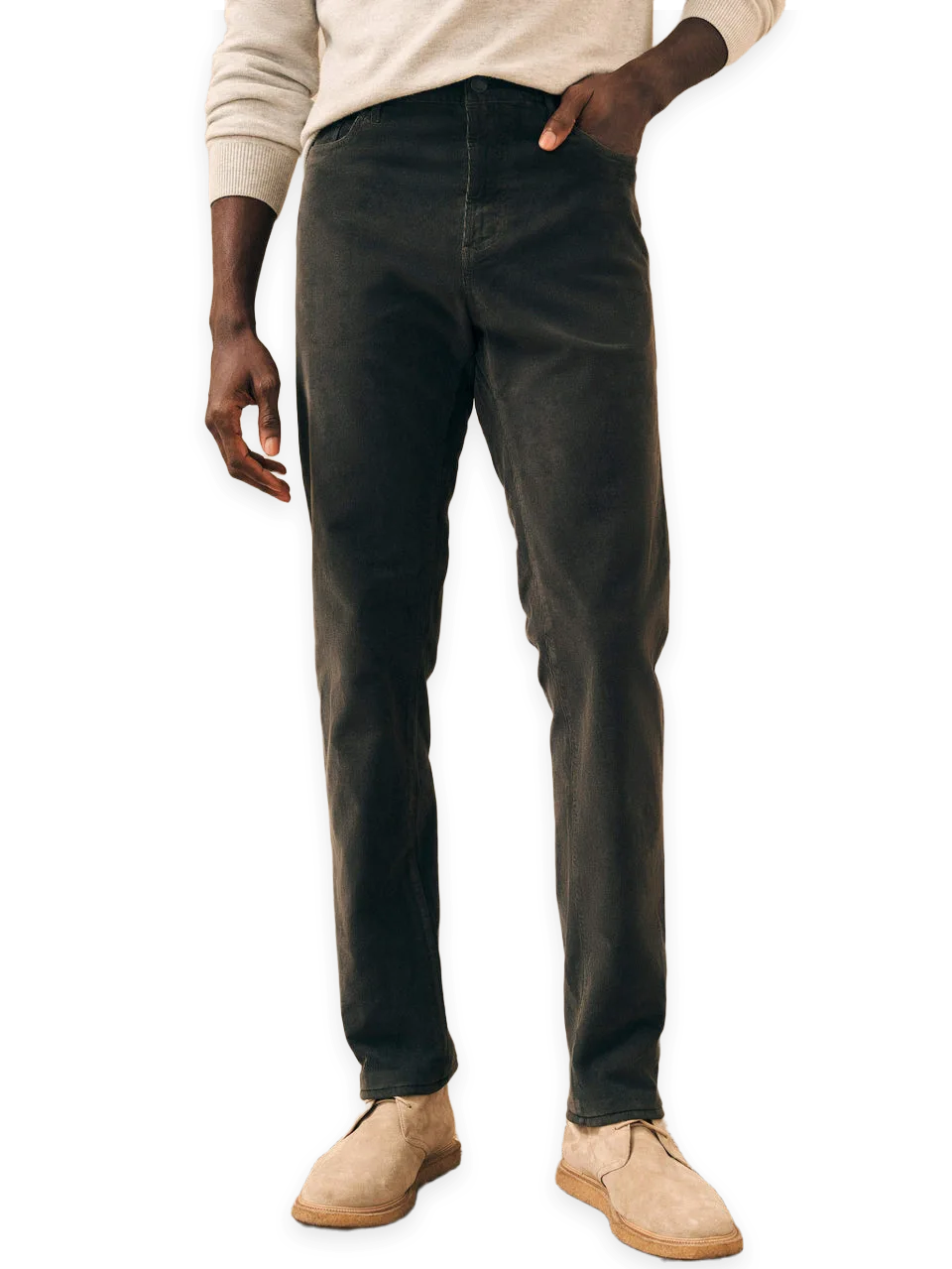 Faherty Stretch Corduroy 5-Pocket (32")