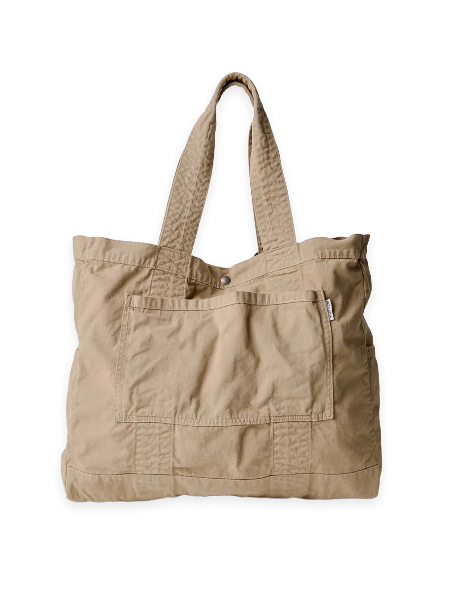 Taylor Stitch The Foundation Tote in Organic Khaki