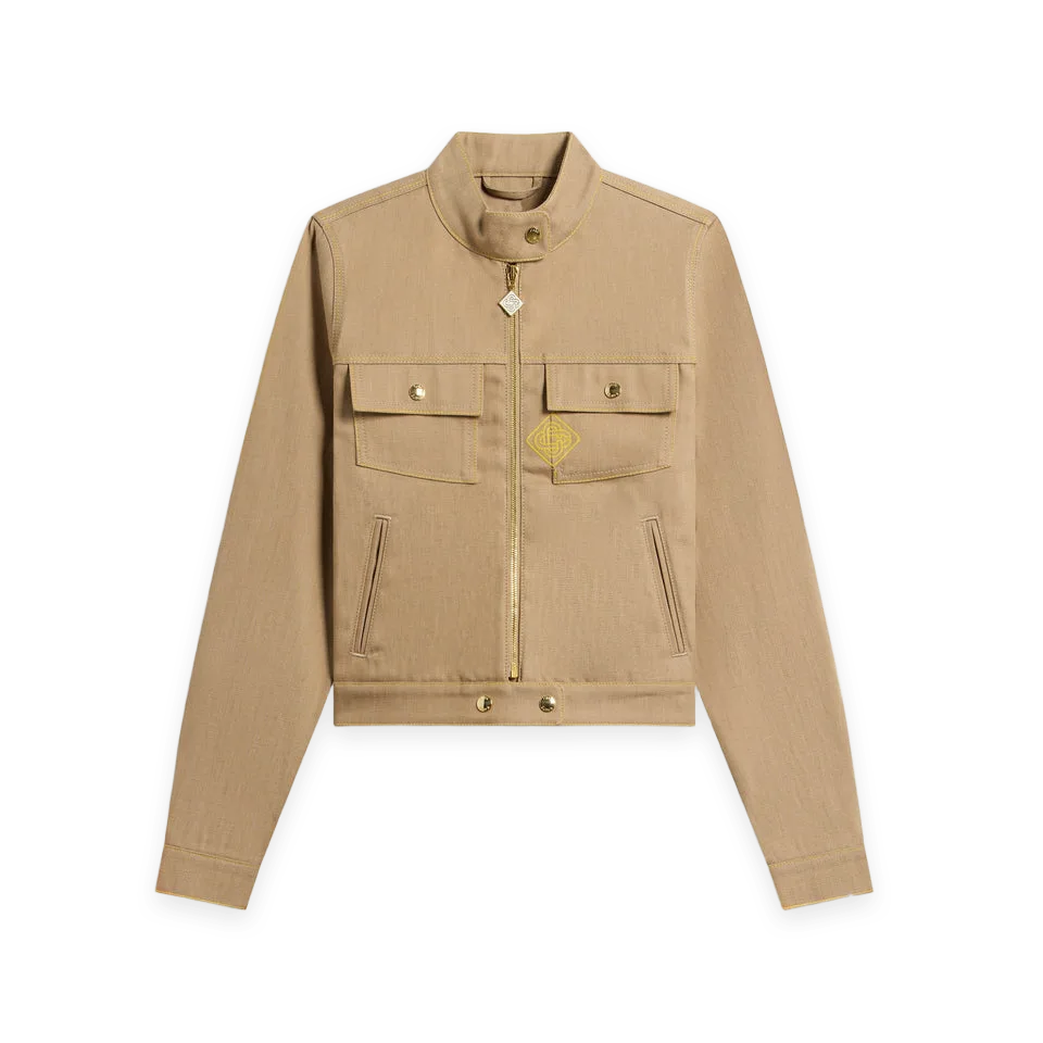 Casablanca Casablanca Desert Canvas Denim Jacket