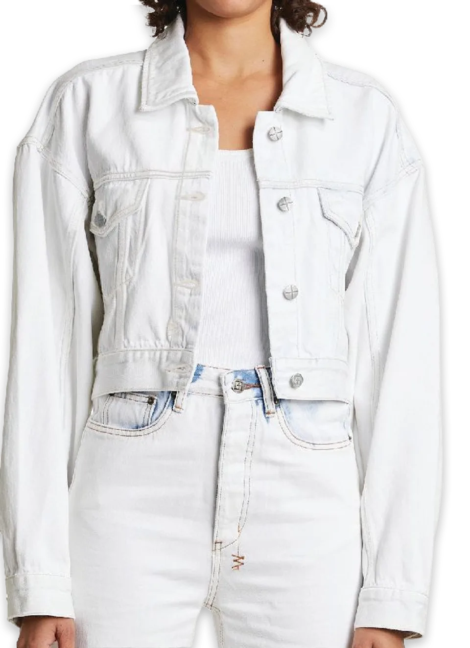 Ksubi BILLIE JACKET BLANC