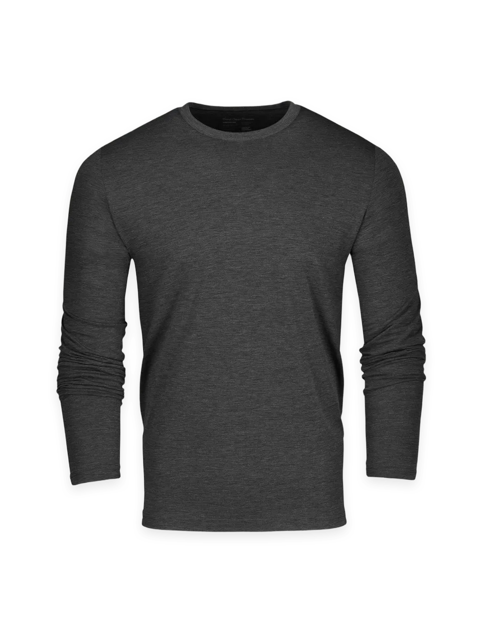 Fresh Clean Threads Charcoal Performance Long Sleeve Crew