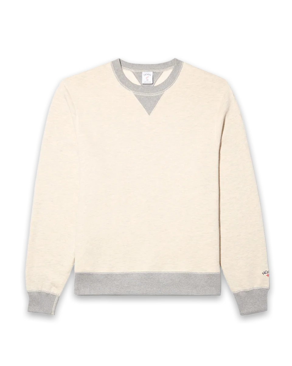 Noah Double V-Notch Crewneck