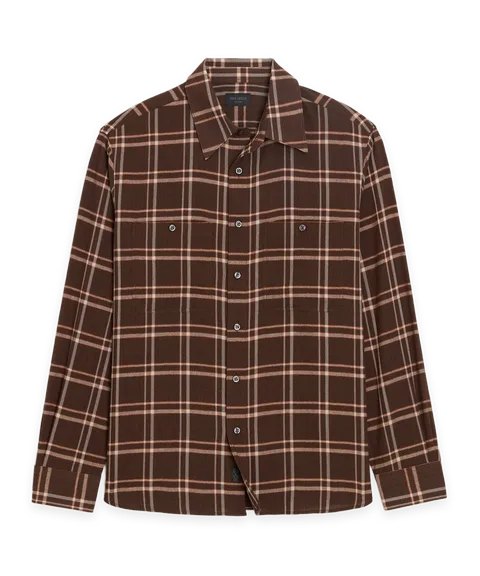 Todd Snyder Crepe Country Shirt