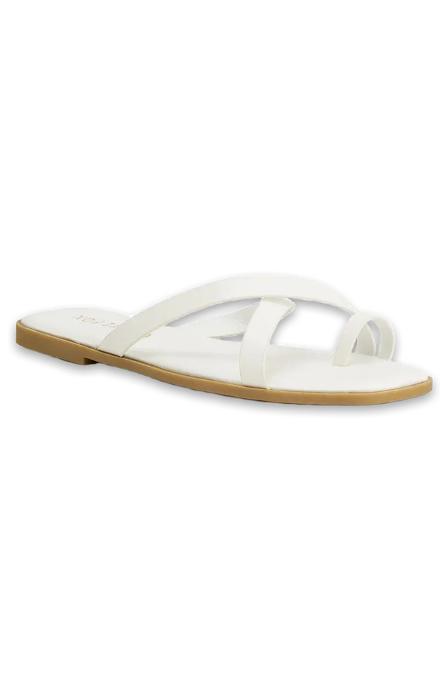 White Fox Reggie Slides White