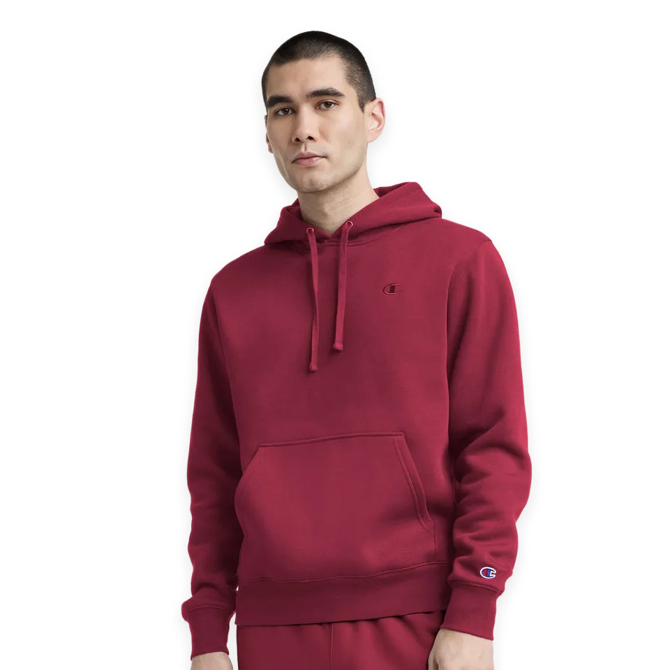 Champion Powerblend Hoodie, C Logo