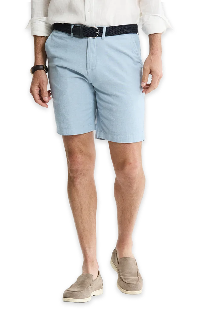 Jachs NY Stretch Chambray Shorts
