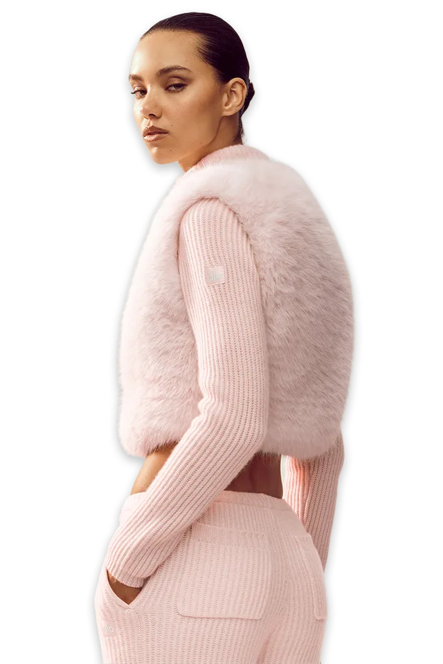 Alo Faux Fur Cashmere Northstar Full Zip