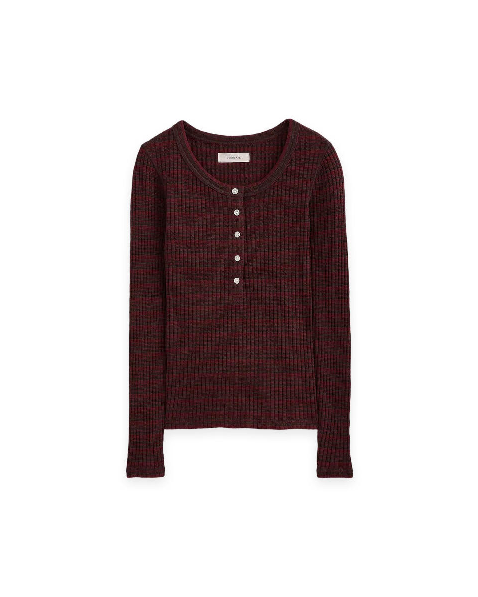 Everlane The Cozy Rib Henley