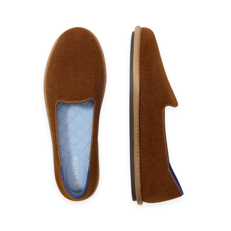 Rothy's The Cruiser Loafer · ReVelvet™ Russet