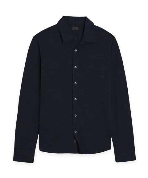 Todd Snyder Cotton-Cashmere Pique Shirt