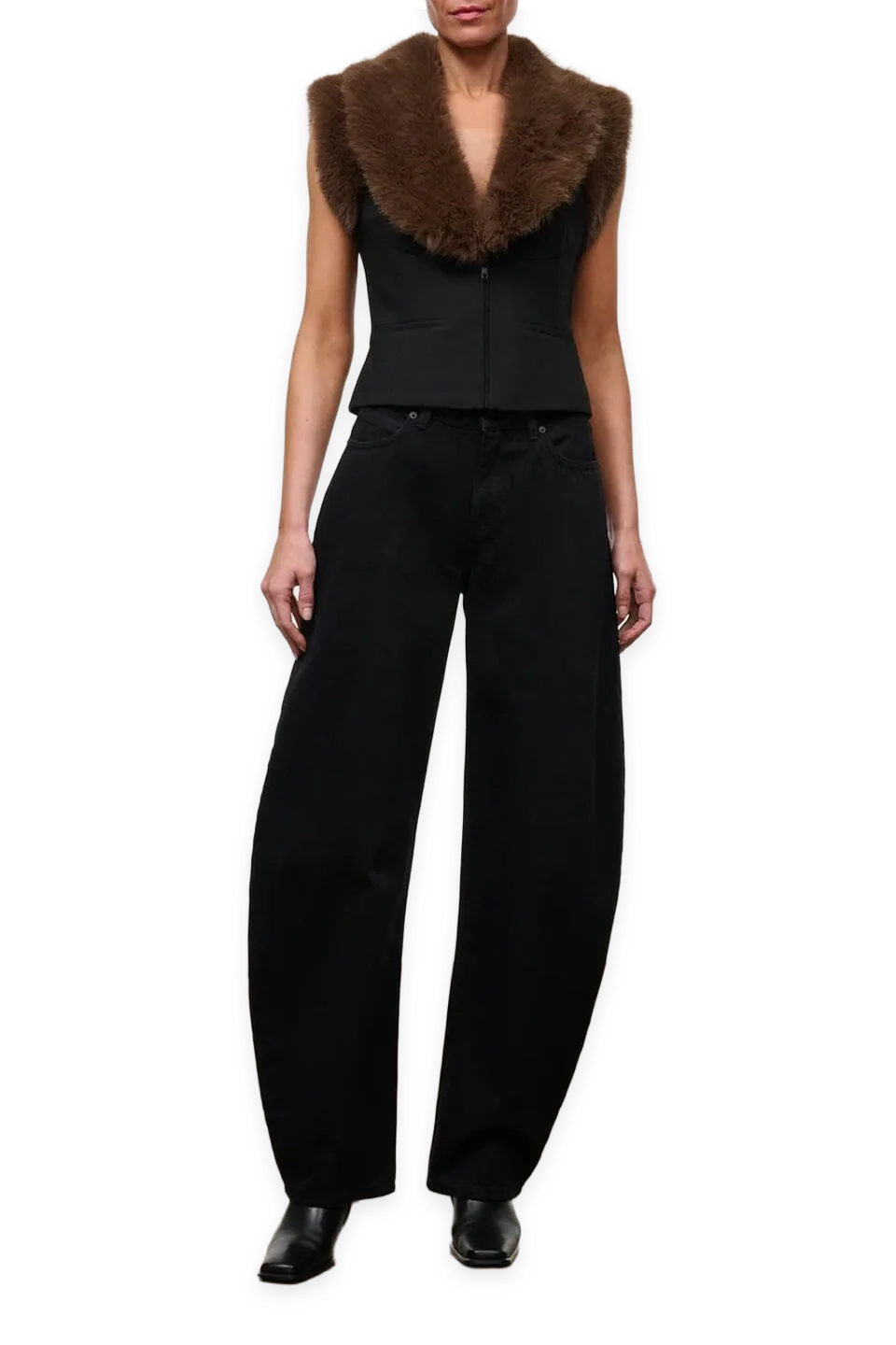 Staud Jackson Barrel Jean