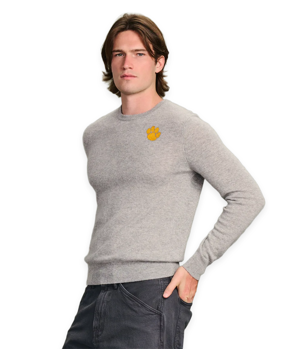 Naadam Men's Clemson University Cashmere Sweater