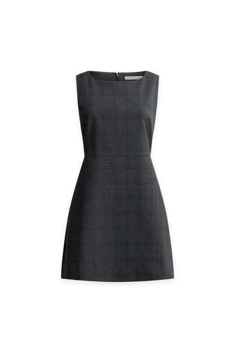 Oak + Fort PLAID MINI DRESS