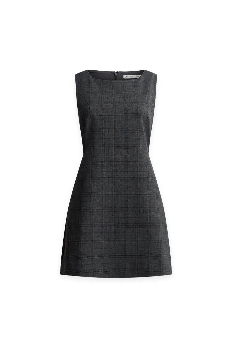 Oak + Fort PLAID MINI DRESS