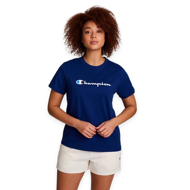 Champion Classic T-Shirt, Script Logo