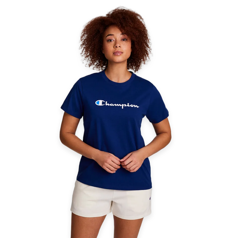 Champion Classic T-Shirt, Script Logo