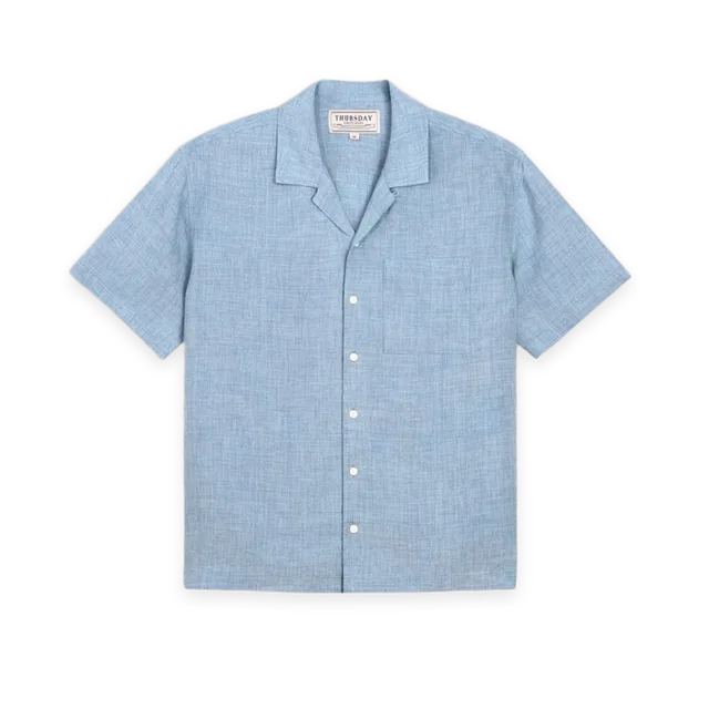Thursday Boots Linen Camp Shirt