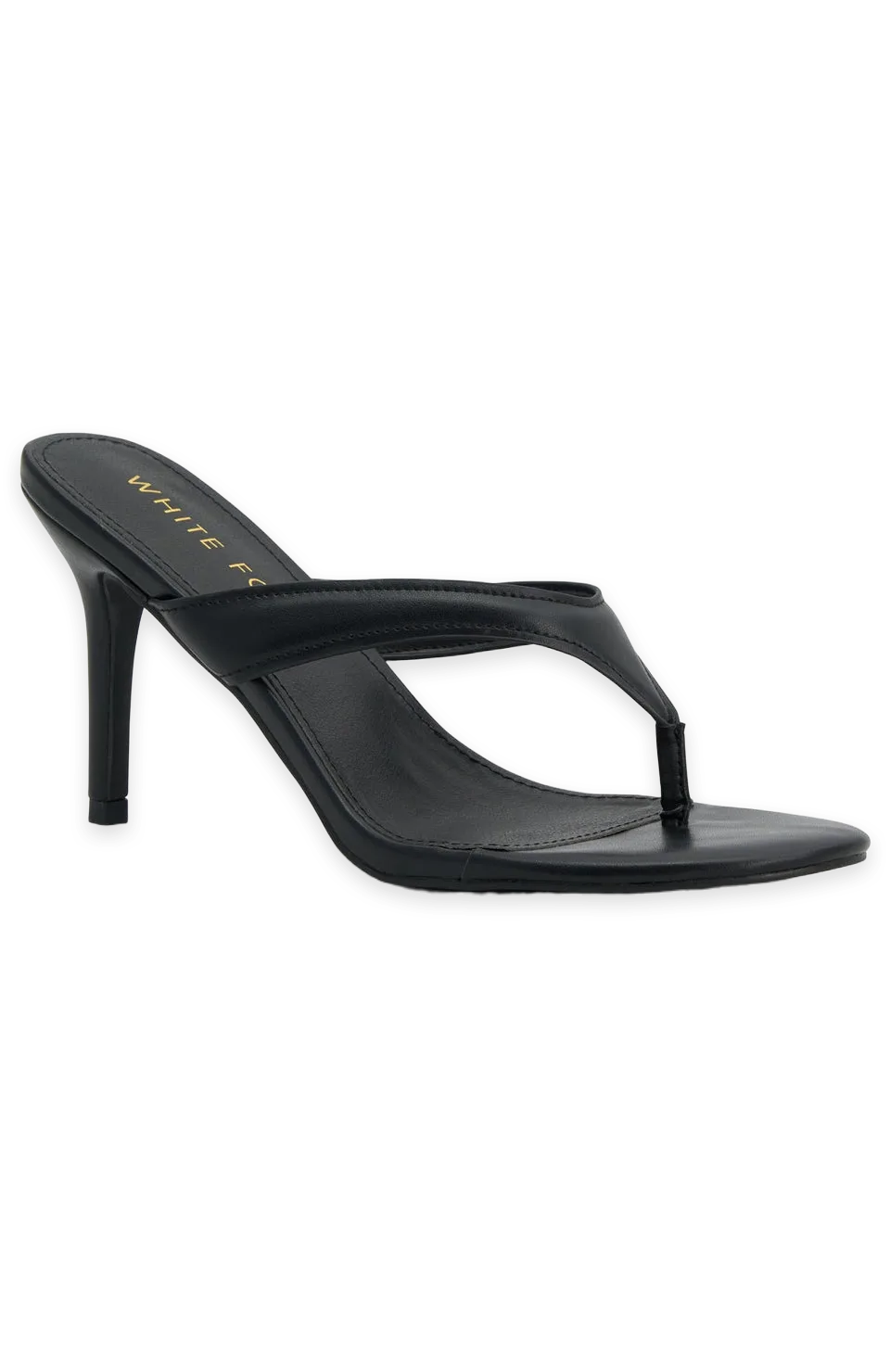 White Fox Narell Thong Mules Black, photo 2
