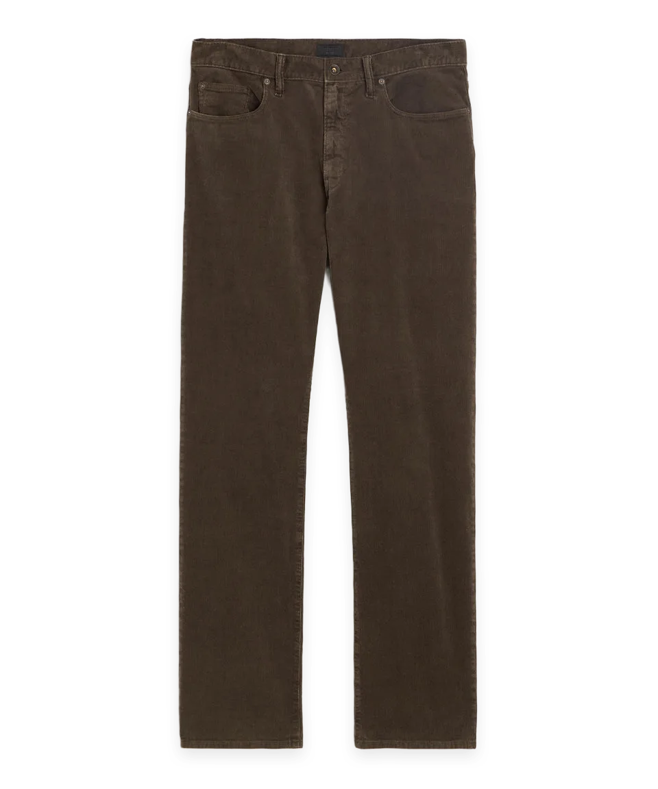 Todd Snyder Straight Fit 5-Pocket Corduroy Pant