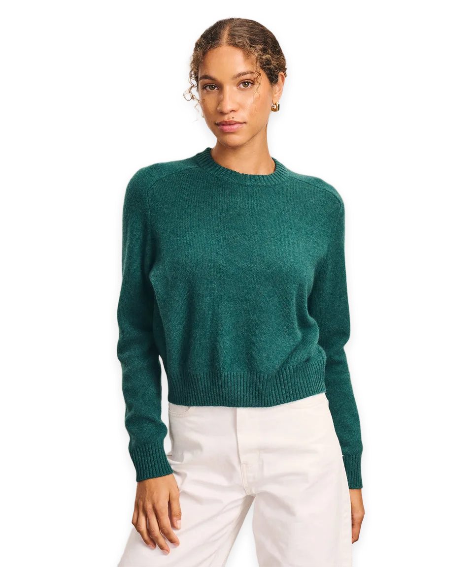 Naadam Luxe Cashmere Boxy Crewneck Sweater