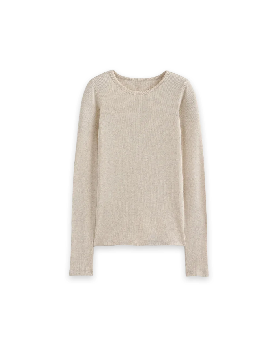 Everlane The Luxe Rib Long-Sleeve Crew, photo 2