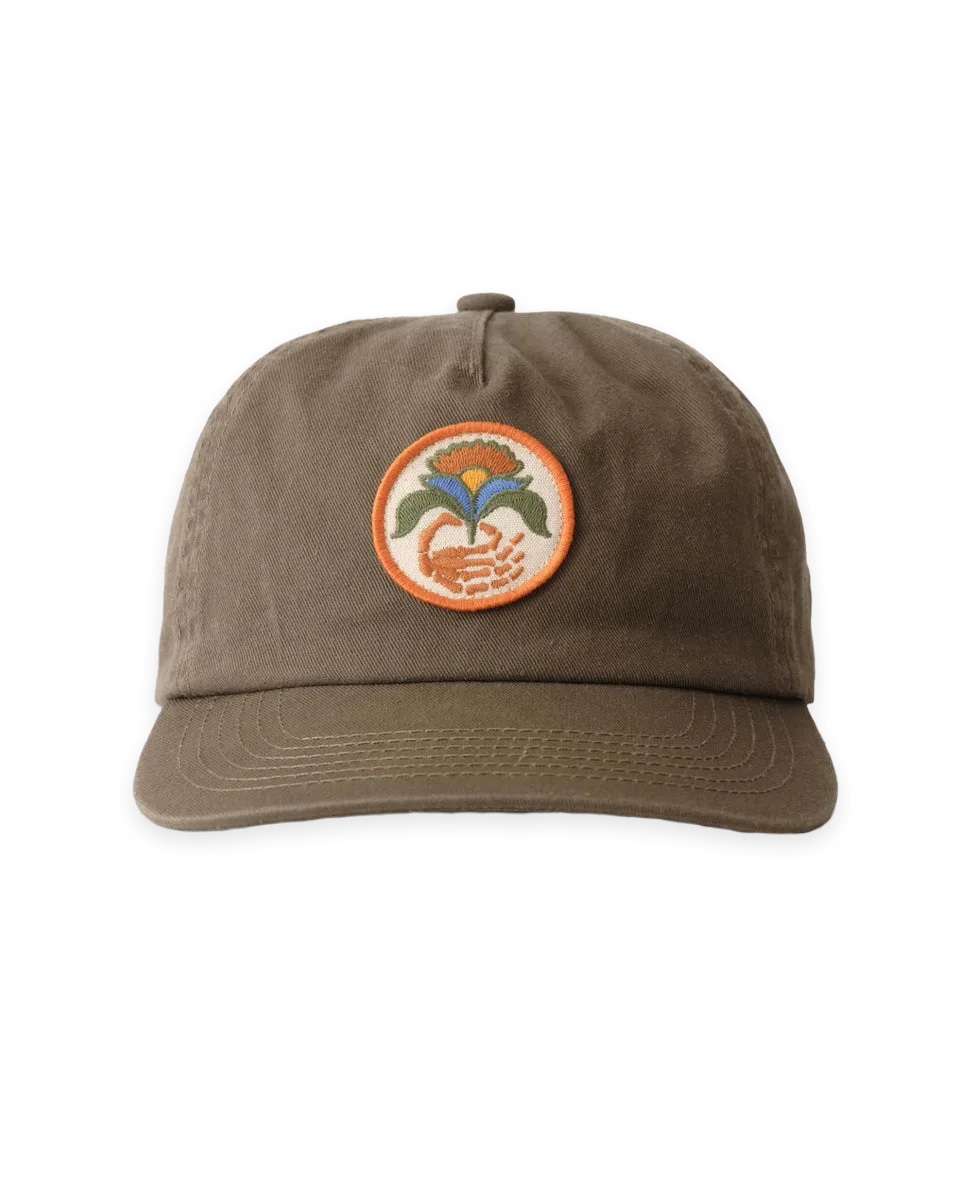 Taylor Stitch The Mercer Cap in Bud Green Twill