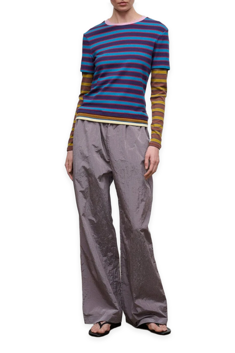 Staud Flo Pant · Zinc