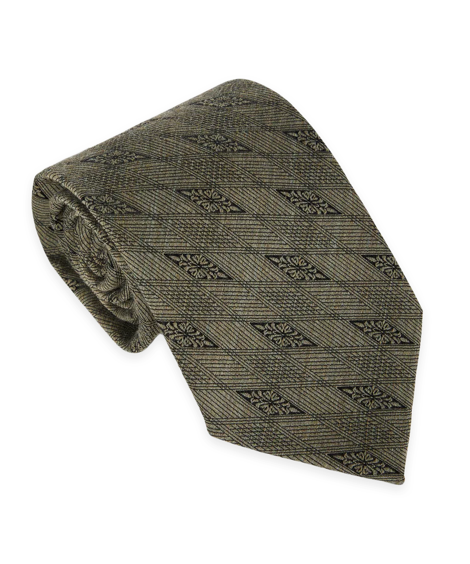 Todd Snyder Italian Wool-Silk Filigree Tie