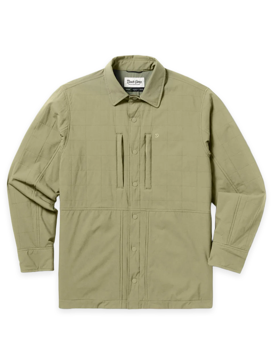 Duck Camp M's Airflow Insulated LT Shacket · Sagebrush