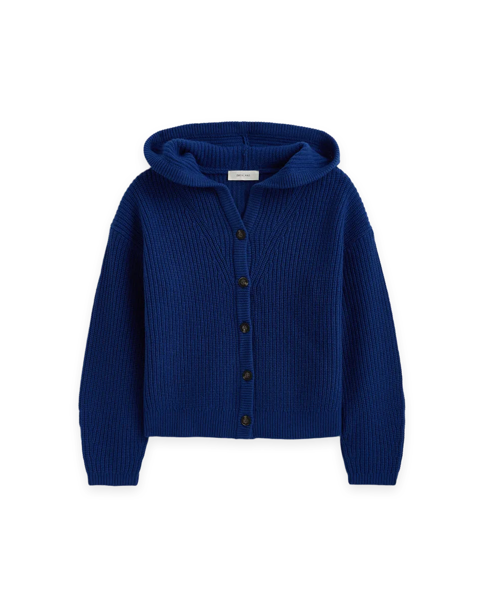 Everlane Hooded Cardigan in Luxe Merino
