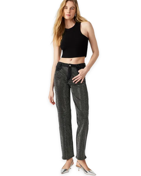 Steve Madden JESSE JEAN BLACK