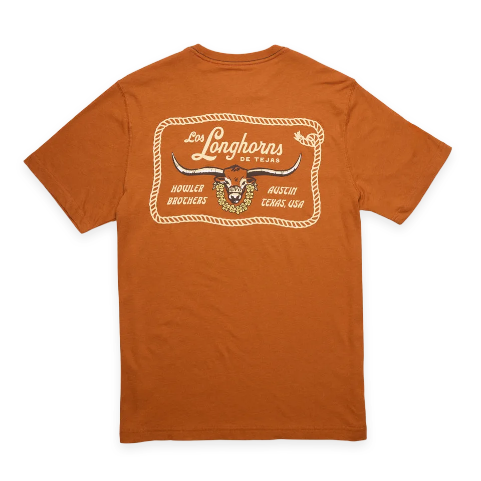 Howler Bros Texas Longhorns Pocket T-Shirt