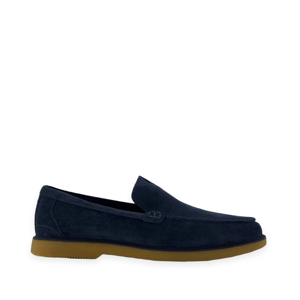 TOMS Mens Marcos Loafer Navy Suede