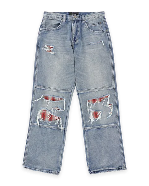 Lakai Distressed Double Knee Denims