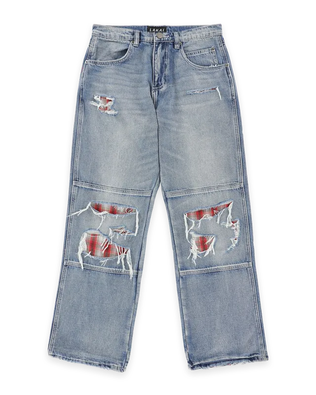 Lakai Distressed Double Knee Denims