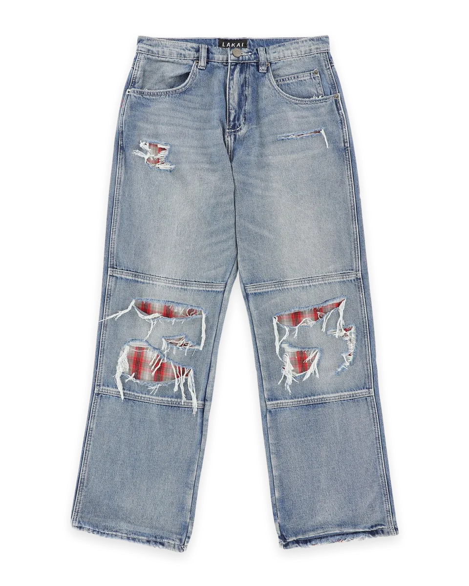 Lakai Distressed Double Knee Denims