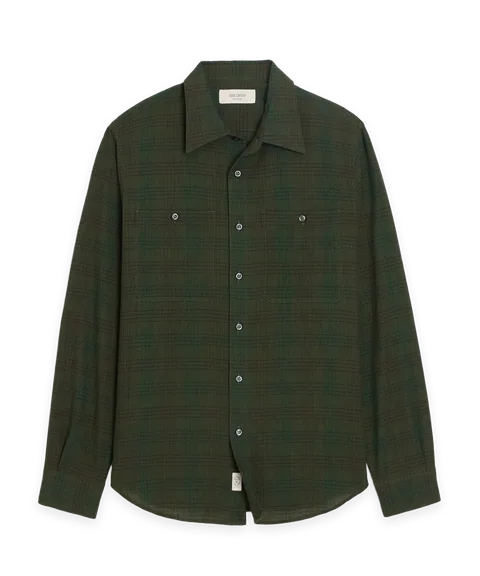 Todd Snyder Crepe Country Shirt