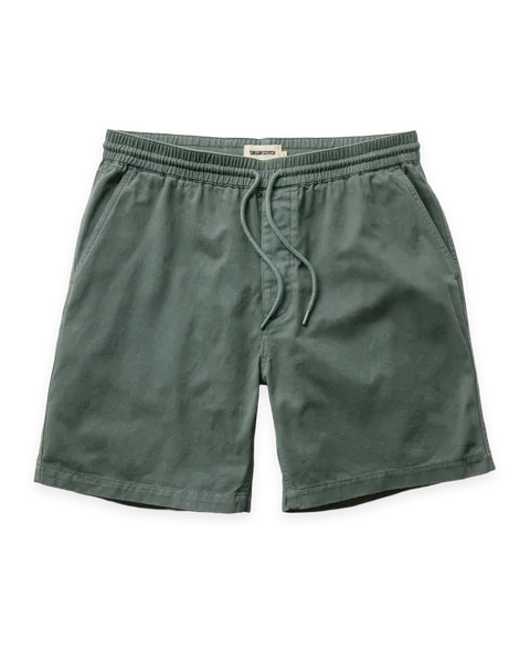 Taylor Stitch The Apres Short in Organic Deep Sea Foundation Twill