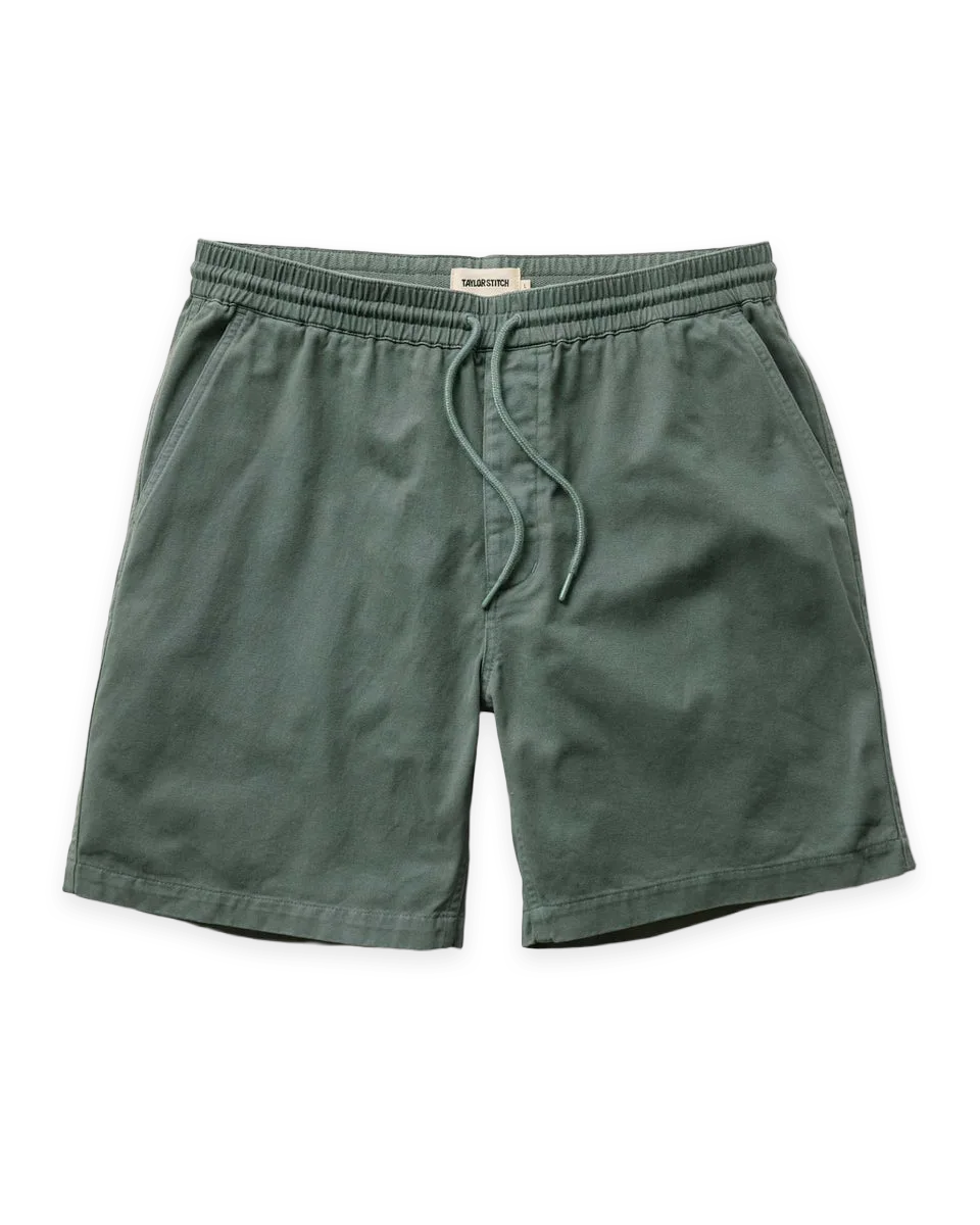 Taylor Stitch The Apres Short in Organic Deep Sea Foundation Twill