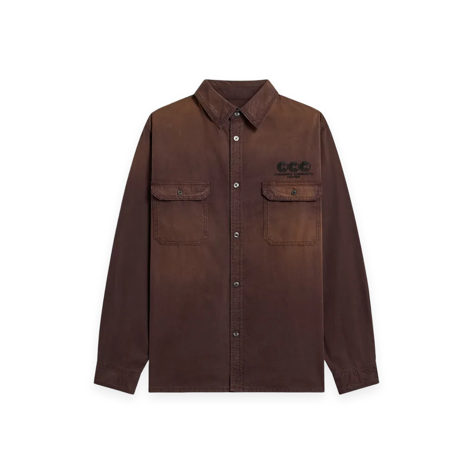 Willy Chavarria Willy Chavarria OS Long Sleeves Workwear Corcoran Overshirt
