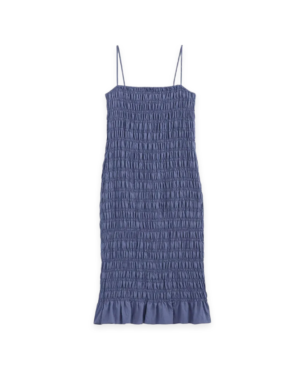 Everlane The Smocked Column Dress