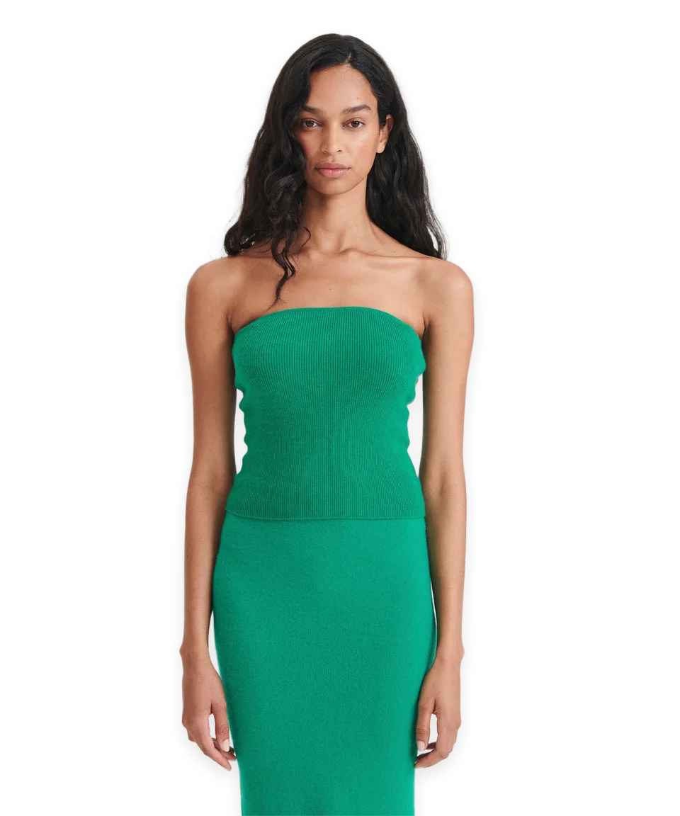 Naadam Signature Cashmere Ribbed Tube Top
